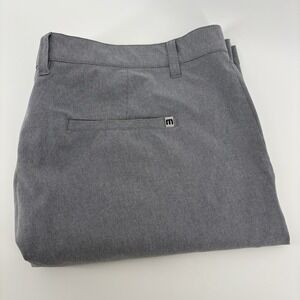 Travis Mathew Shorts Mens 40 Gray Performance Golf Stretch Casual Lightweight
